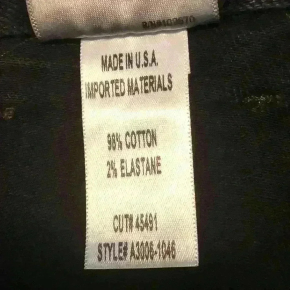 NWT Agolde Black ‘Siouxise Zip Skirt’ Denim Skirt - Picture 8 of 10